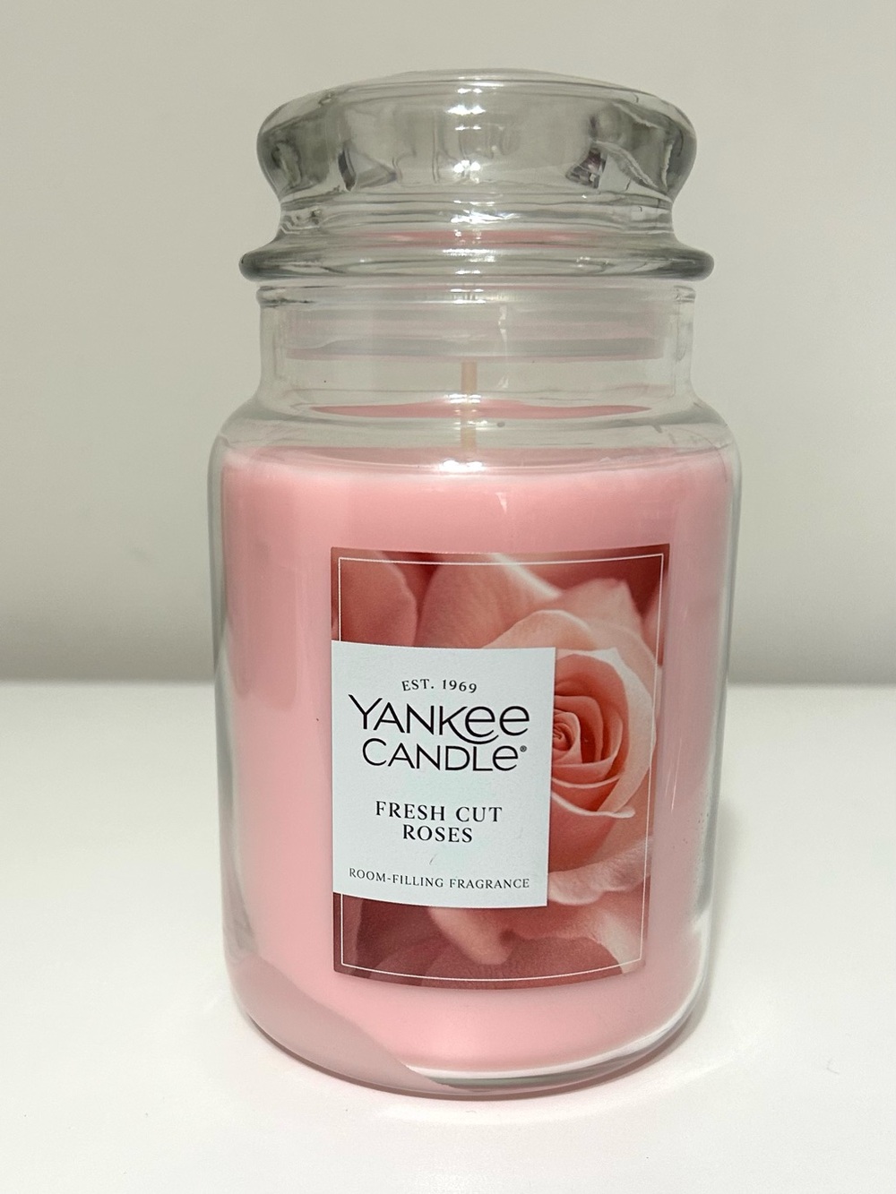 New Yankee Large Jar Candle, Fresh Cut Roses